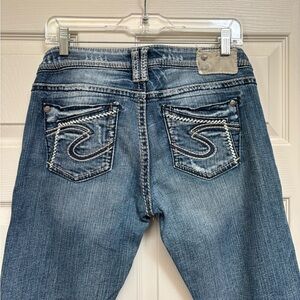 Women's Silver Blue Jeans